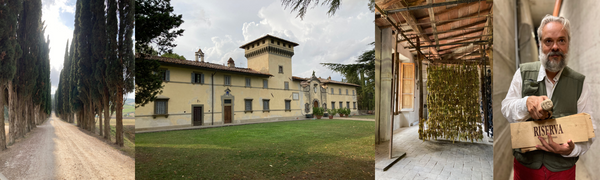 Villa Calcinaia Conti Capponi winery to visit in Chianti Classico